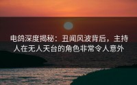 电鸽深度揭秘：丑闻风波背后，主持人在无人天台的角色非常令人意外