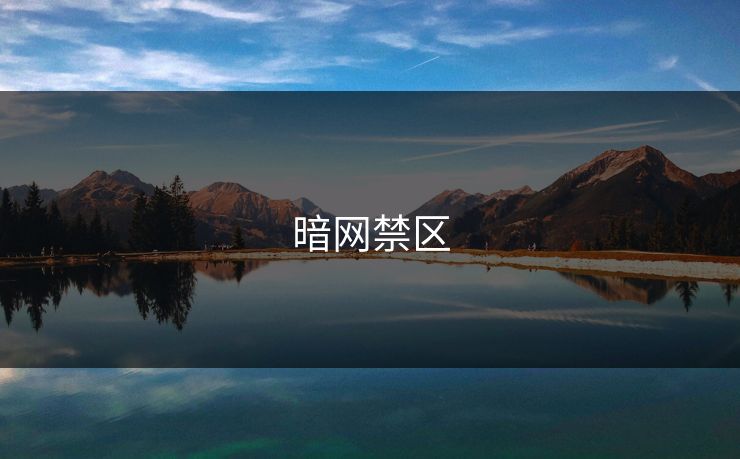 暗网禁区 暗网禁区